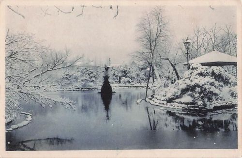 Japan - TOKIO - Hibiya-Park - Der Unkei-Teich