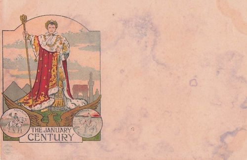 Litho The January Century, Napoleon, Austerlitz, Waterloo