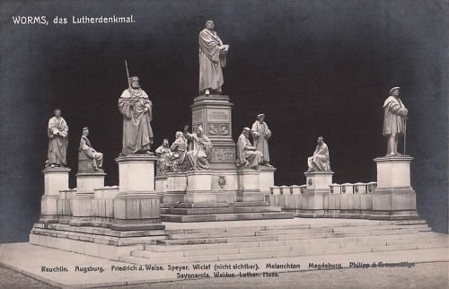 Worms, das Lutherdenkmal