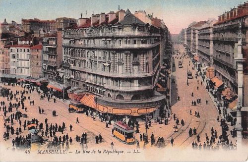 Marseille Rue de la Republique Kat. Marseille