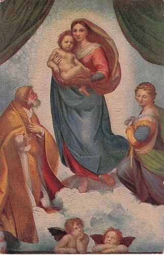 No. 1097 Madonna sixtine Madonne sixtine