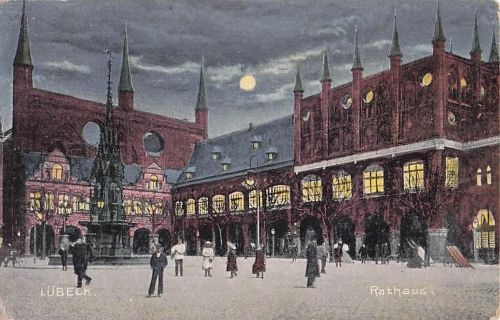 LÜBECK. Rathaus.