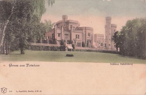 Gruss aus Potsdam Schloss Babelsberg