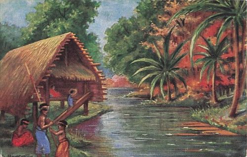 Künstler Baumgarten, Fritz, Neumecklenburg Neuirland Papua Neuguinea,