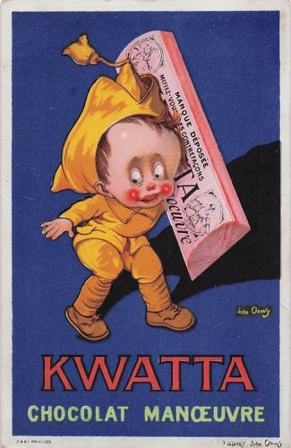 Kwatta Kakao – sig. John Onwy – um 1925