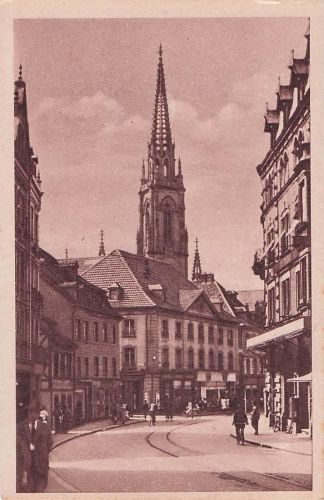 Mulhouse Muehlhausen Mulhouse [handschriftlich] * Kategorie. Mulhouse Alte Ansichtskarten