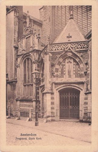 Amsterdam Fragment Oude Kerk