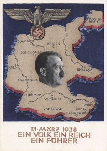 Postkarte Drittes Reich Reichsparteitag 1939 nicht gelaufen