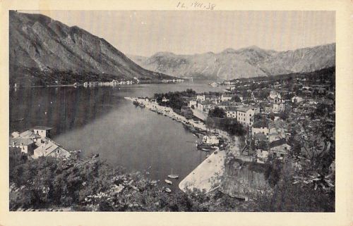 JUGOSLAWIEN, KOTOR, GESAMTANSICHT, Vintage