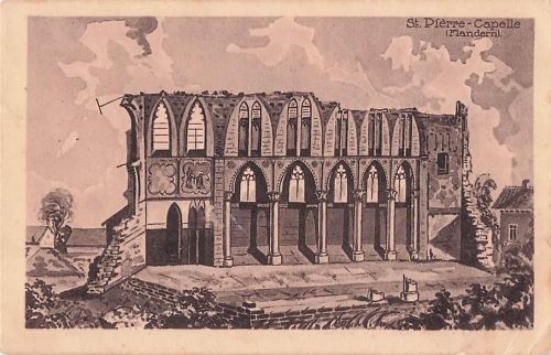 St. Pierre-Capelle (Flandern). Marine-Infanterie-Regiment.