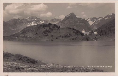 Engelberg OW Truebsee Berghotel Alpenpanorama Kat. Engelberg
