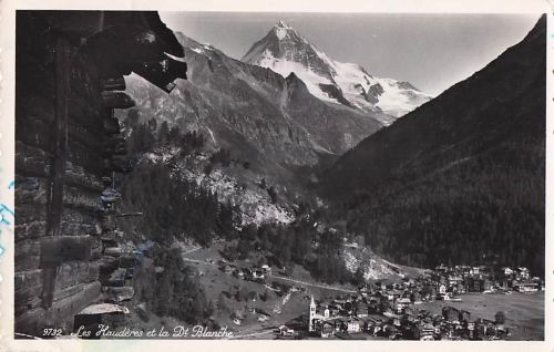 9732 Les Haudères et la Dt Blanche
