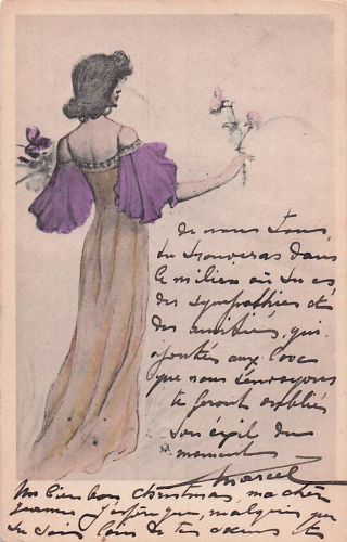 Jugendstil-Künstlerpostkarten (Art Nouveau)