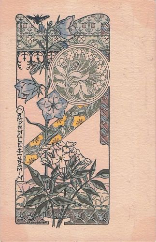 Titel „Campanule Jasmin“ von A. Herbinier.