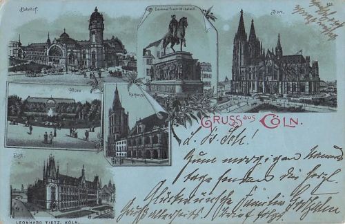 GRUSS AUS COLN.