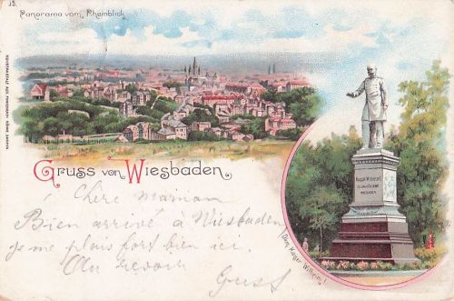 Gruss von Wiesbaden.