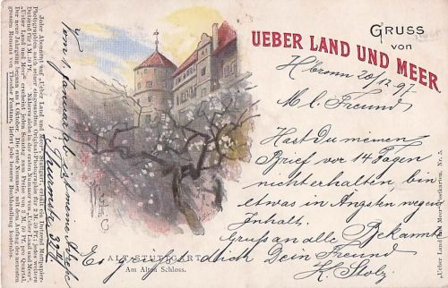 Stuttgart - Gruss von Ueber Land und Meer
