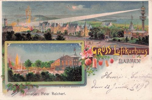 "Gruss vom Luftkurhaus" im Stadtteil Barmen