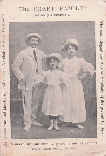 "The Craft Family Comedy Acrobat's"