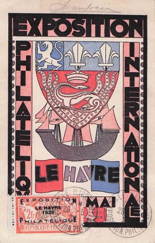Frankreich - Internationale Philatelistische Ausstellung, Le Havre