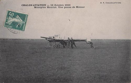 AVIATION MONOPLAN HANRIOT CHALON
