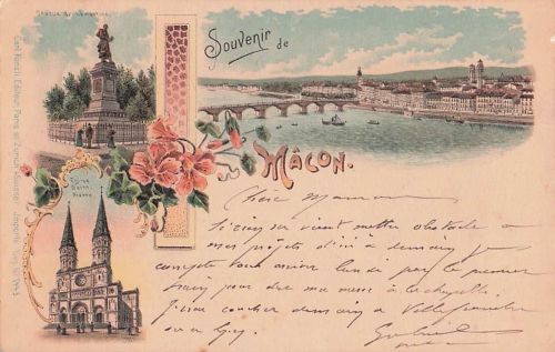 Mâcon, Frankreich, die vermutlich vor 1905