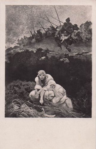 Alfons Mucha: SLOVANSKÁ EPOPEJE. Slované v pravlasti. (Fragment.) REUBER