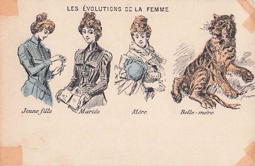 Les Évolutions de la Femme".