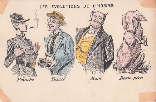 Les Évolutions de l'Homme“
