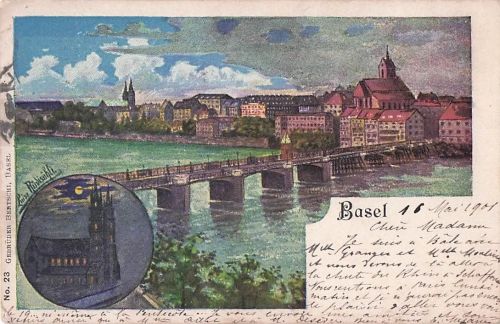Basel BS Luise Ruedisuehli Bruecke