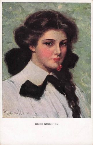 Frau Reife Kirschen im Mund Verlag M. Munk Nr. 832 Underwood, C. F.