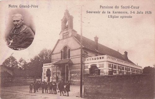 Paroisse du Sacré-Cœur Souvenir de la Kermesse, 5-6 Juin 1926 L'Eglise agrandie