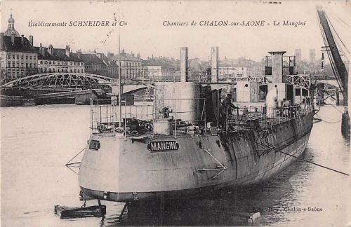 Élablissements SCHNEIDER el Cio Chantiers de CHALON-sur-SAONE Le Mangini