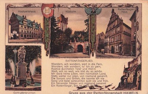 Gruss aus der Rattenfängerstadt HAMELN