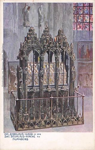 DAS.SEBALDUS GRAB IN DER SKT. SEBALDUS-KIRCHE U NÜRNBERG