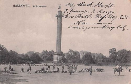 HANNOVER. Waterlooplatz.