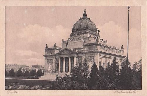AK Görlitz, Oberlausitzer Ruhmeshalle und Kaiser Friedrich-Museum