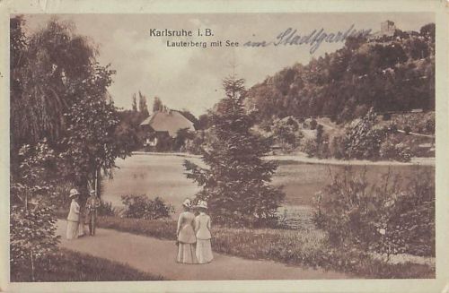 Karlsruhe i. B. Lauterberg mit See