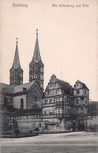Bamberg Alte Hofhaltung und Dom