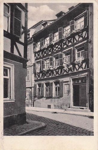 Ansichtskarte / Postkarte Bamberg in Oberfranken, Brauerei Heller-Schlenkerla - Bes.: M. Griser