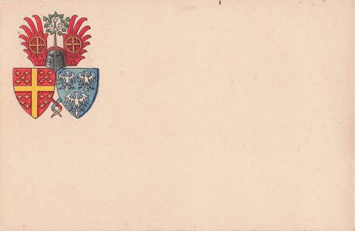 eraldische Wappen der Sherborne School in Dorset, England.