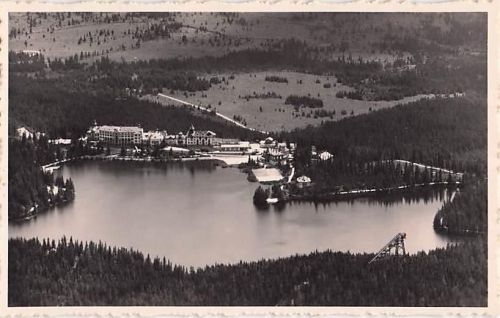 Vysoke Tatry Strbske pleso Kat. Slowakische Republik
