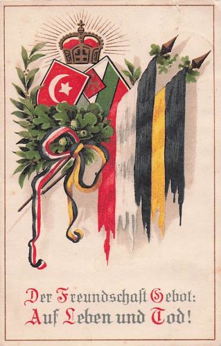 Ansichtskarte / Postkarte Dreierbund, Preußen, Österreich Ungarn, Glückwunsch Geburtstag