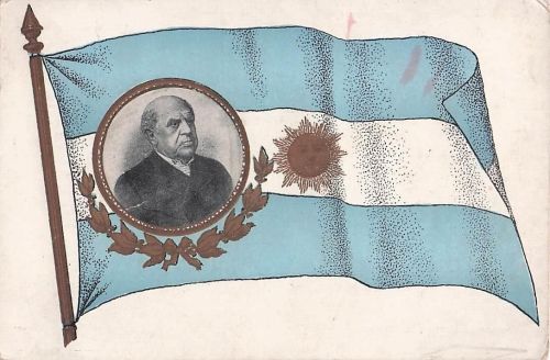 historische argentinische Sammlerpostkarte