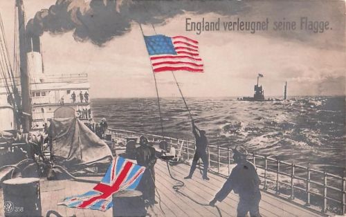 Erster Weltkrieg. England verzichtet auf seine Flagge