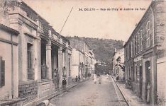 Algerien - DELLYS - Rue de l'Isly und Friedensrichter