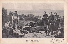 AK Twee vrienden“ (Die zwei Freunde) nach H. Bellangé