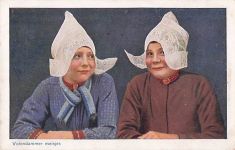 Niederlande Volendamse Meisjes Vintage Postkarte