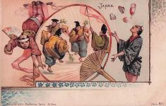 historische Werbekarte (Trade Card) von Arbuckle Coffee