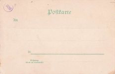 Lithographie Bayreuth, Teilansicht, Theater, Eremitage
